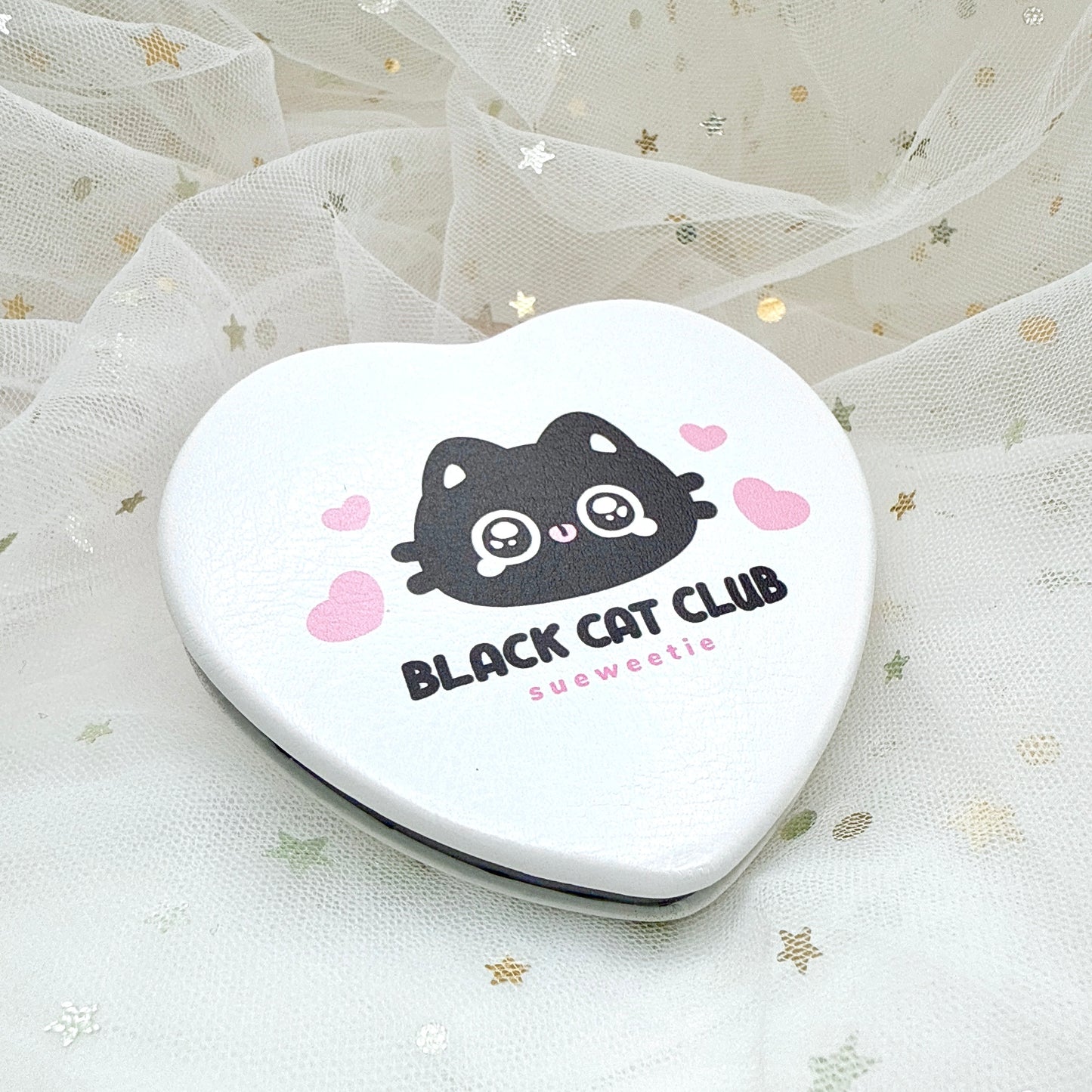 Black Cat Pocket Mirror