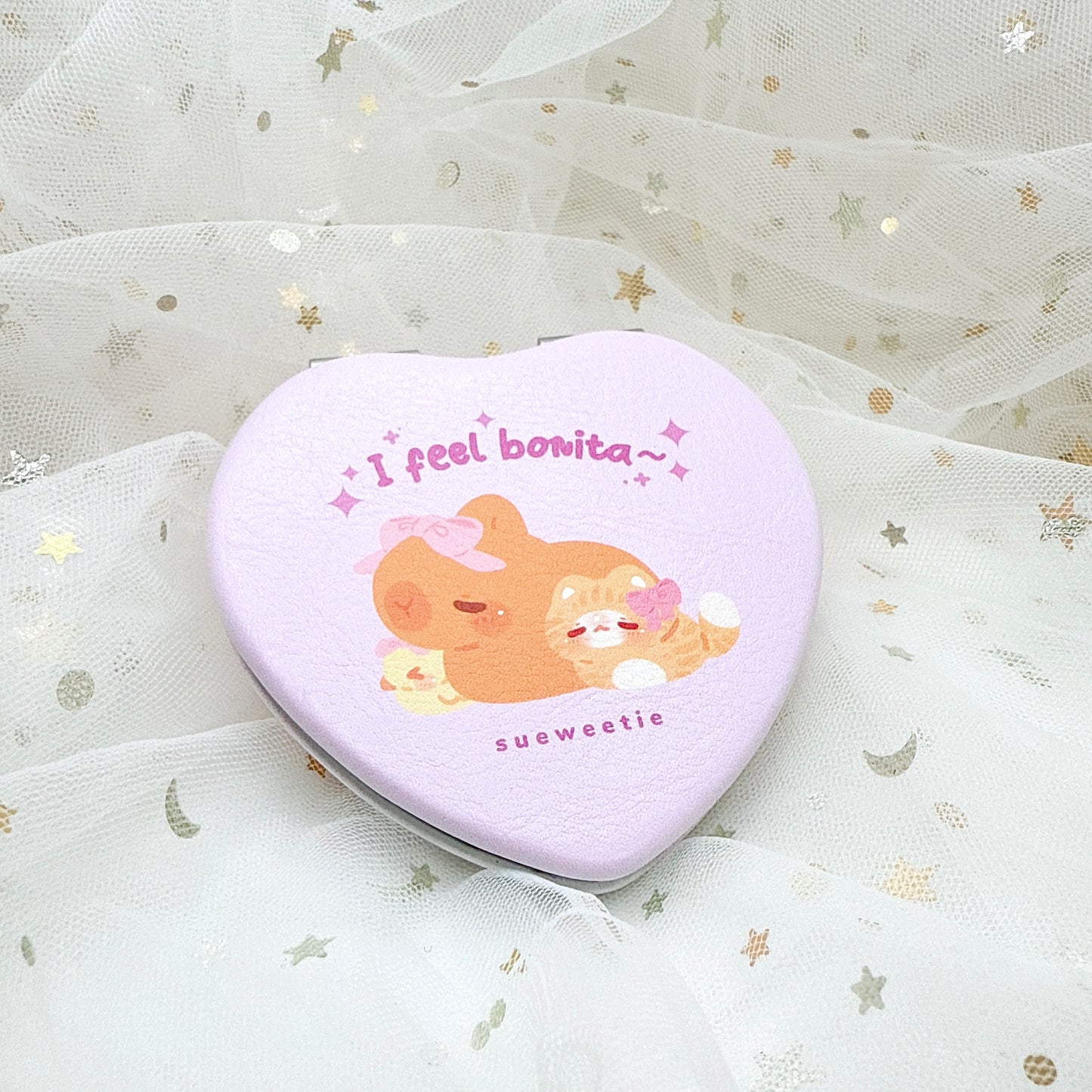 Capybara Pocket Mirror