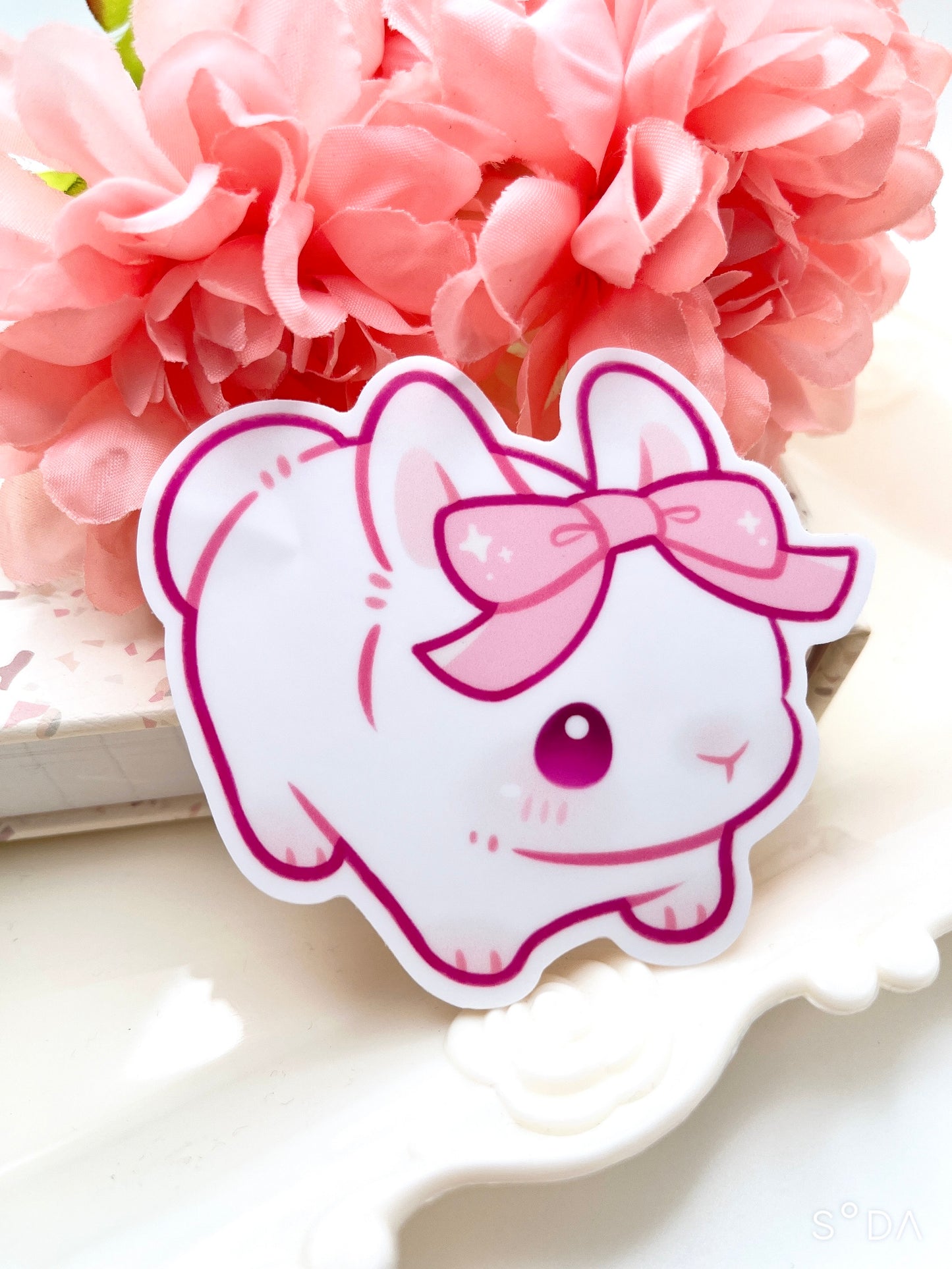 Coquette Bunnies Vinyl Sticker