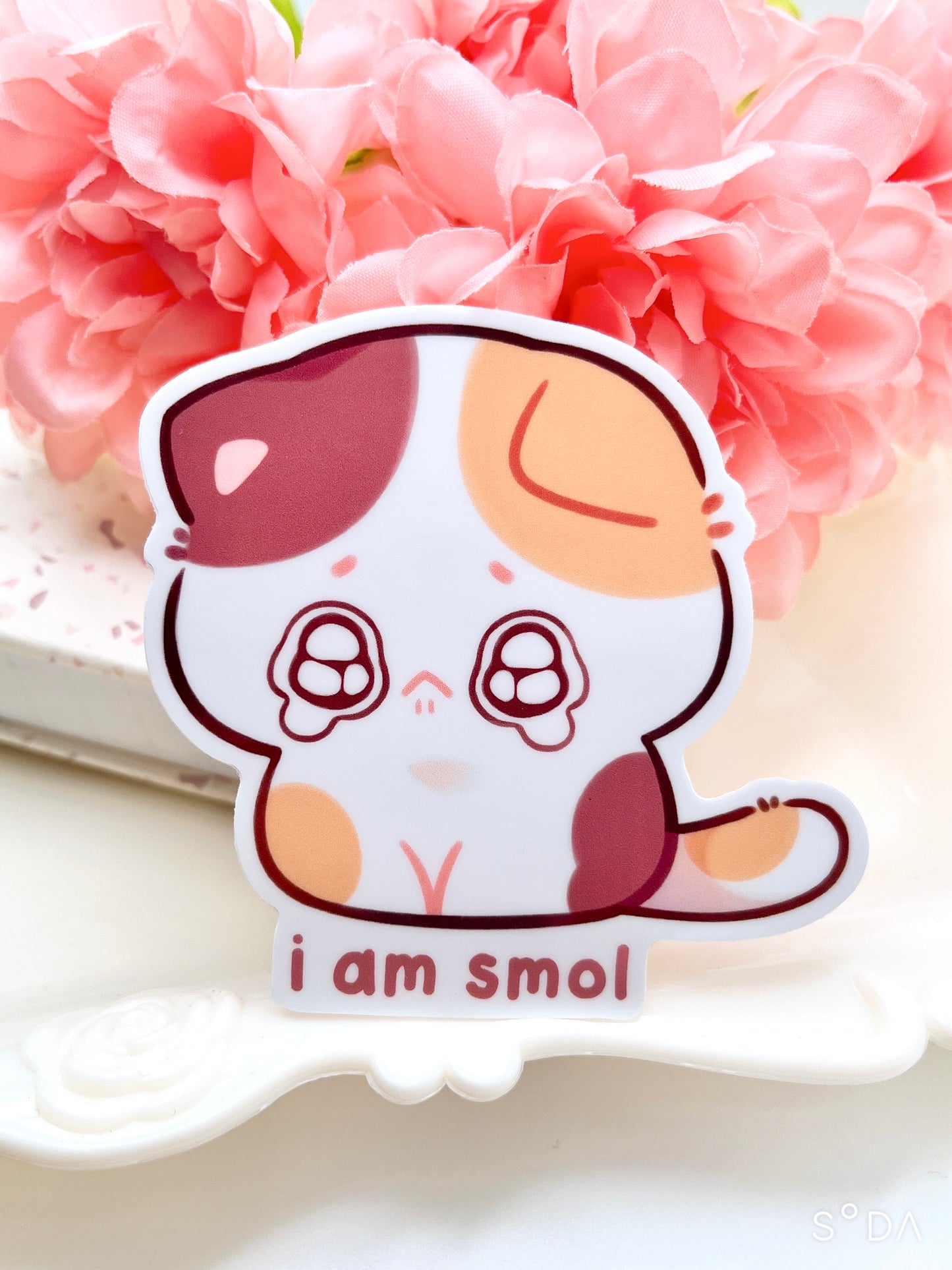 Smol Cat Vinyl Sticker