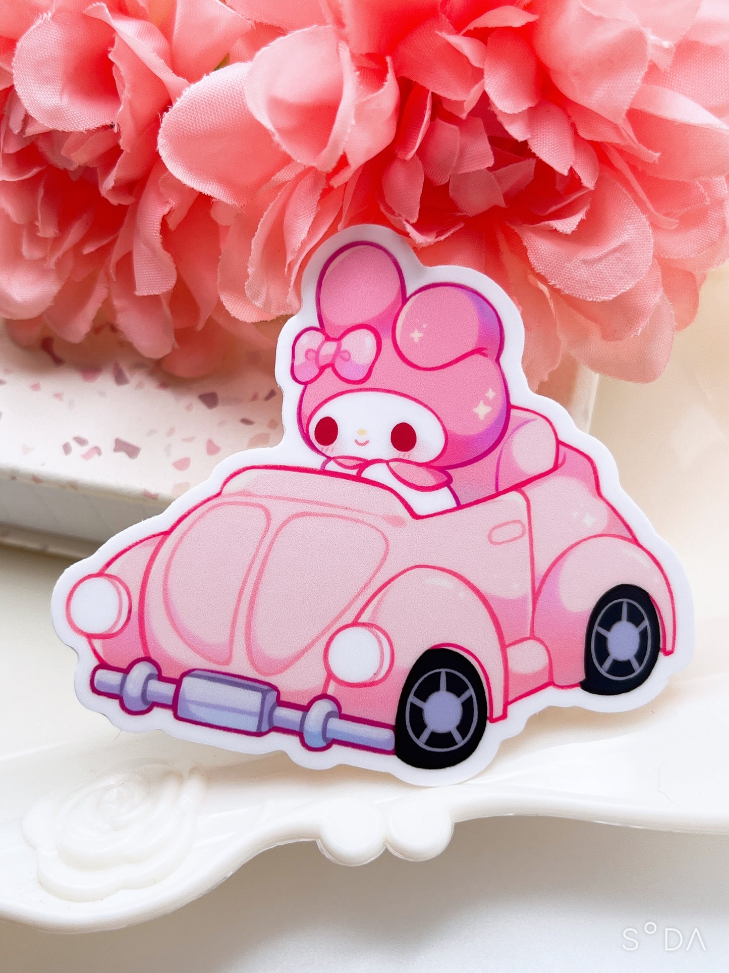 My Melody Car Vinyl Sticker
