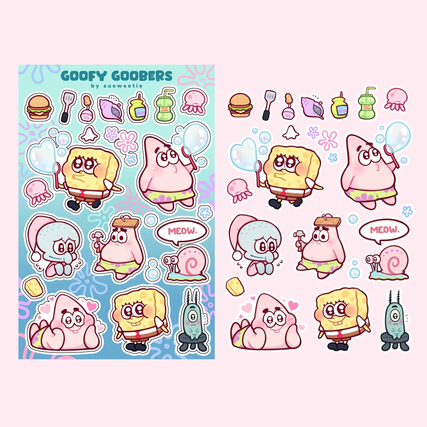 Goofy Goobers Sticker Sheet