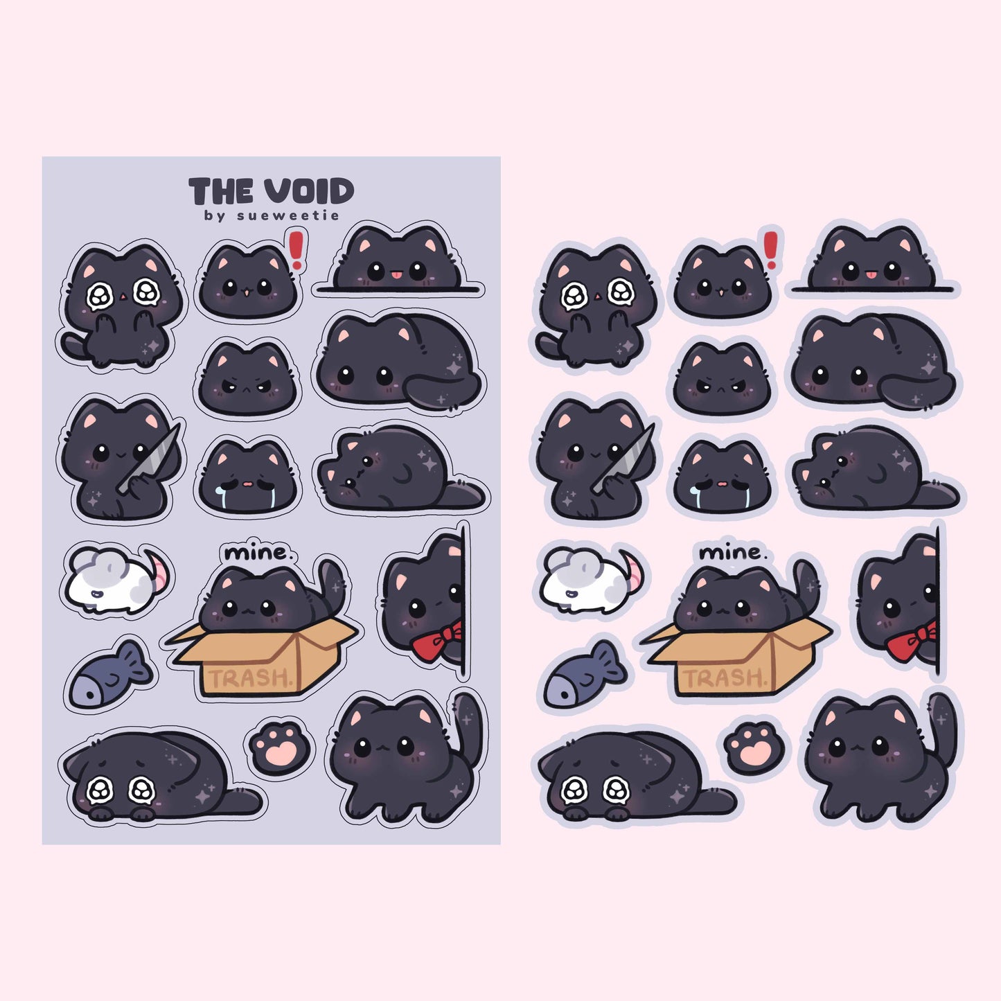 Void Cats Sticker Sheet
