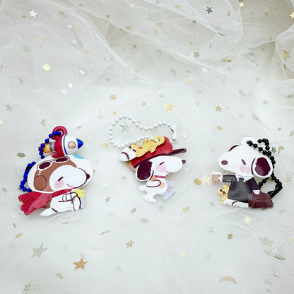 [GACHA] Snoopy Puffy Keychains