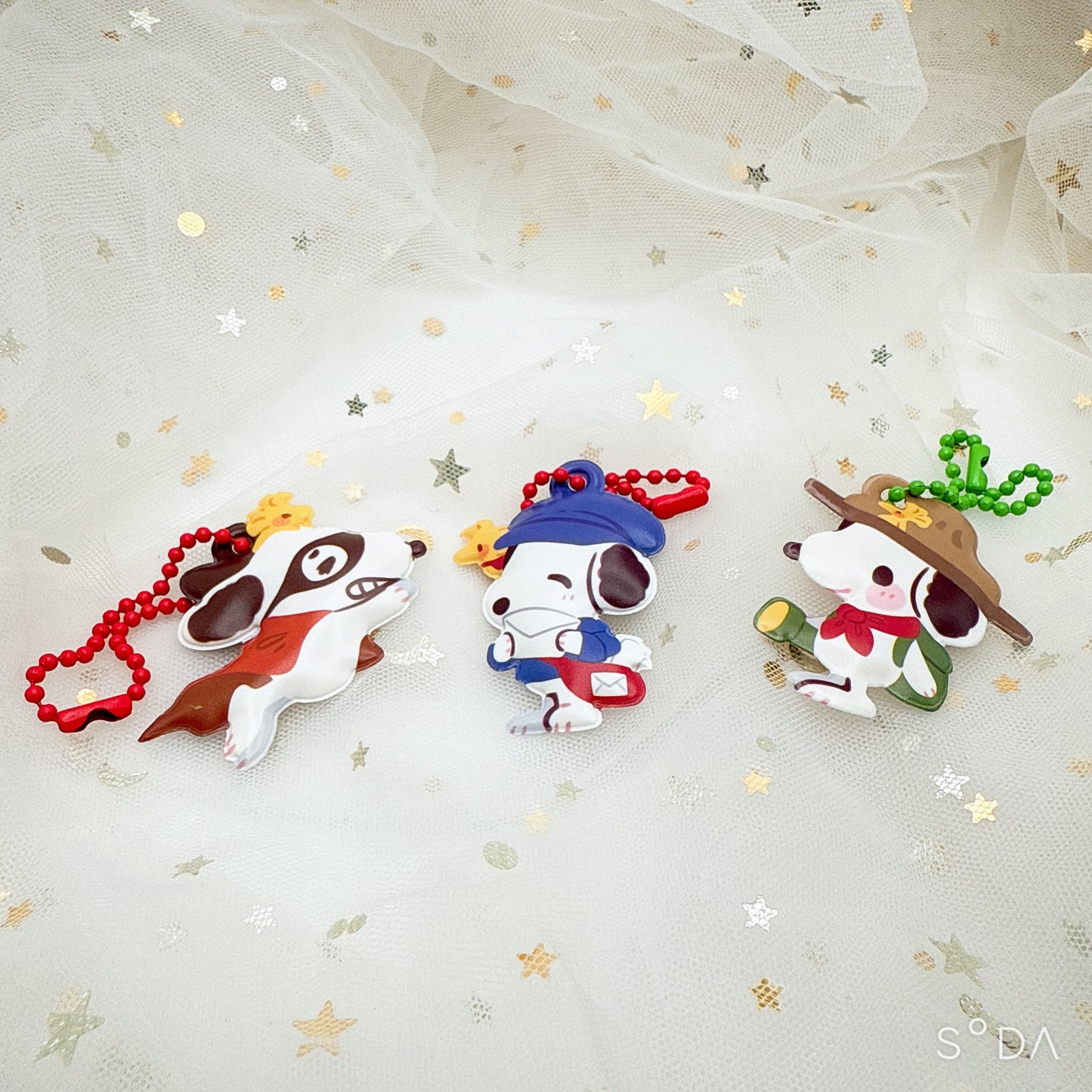 [GACHA] Snoopy Puffy Keychains