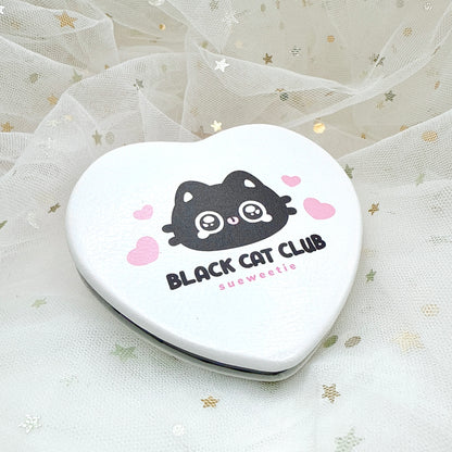 Black Cat Pocket Mirror