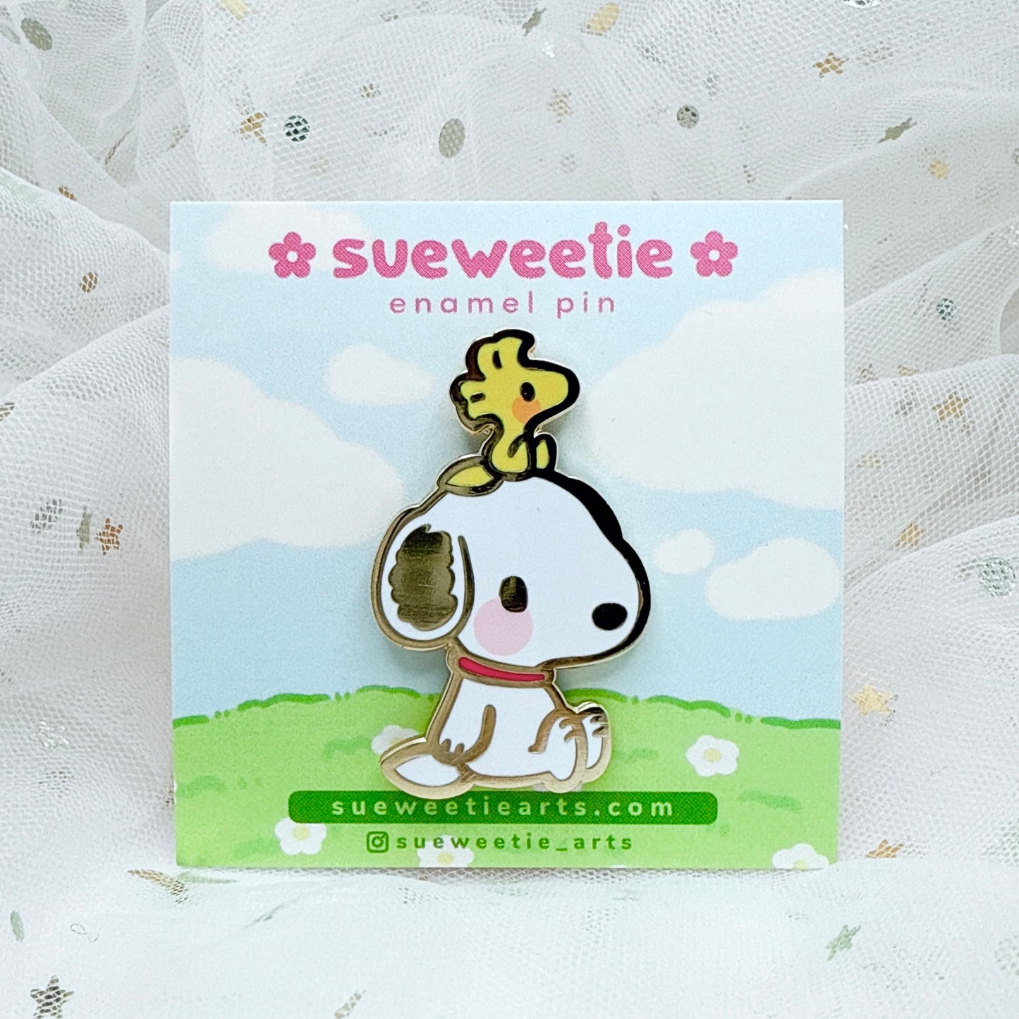 Snoopy Enamel Pin
