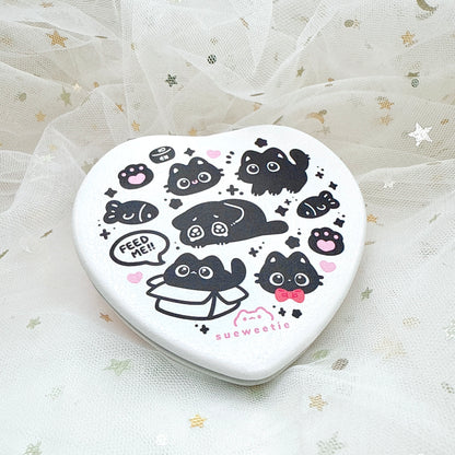 Black Cat Pocket Mirror
