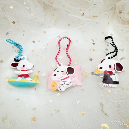 [GACHA] Snoopy Puffy Keychains