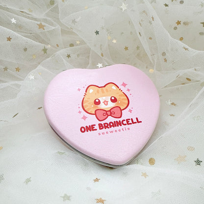 Orange Cat Pocket Mirror