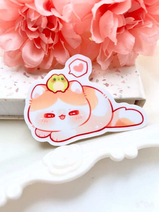 Blep Cat Vinyl Sticker