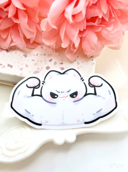 Stronk Cat Vinyl Stickers