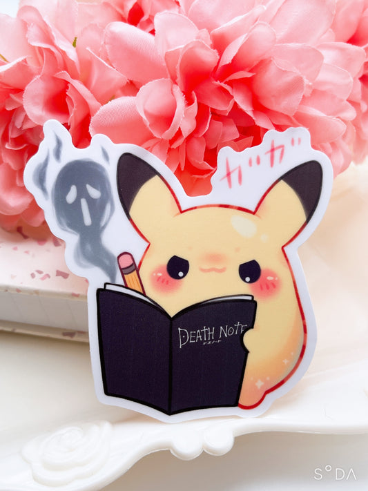 Evil Pika Vinyl Sticker