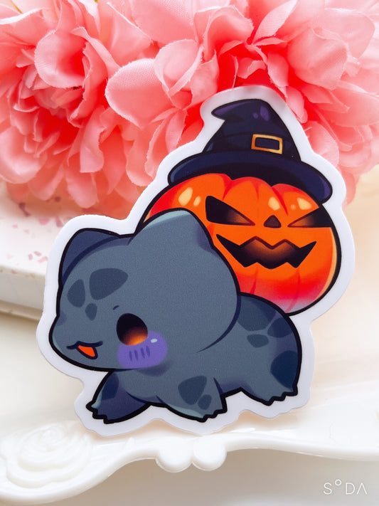 Halloween Bulba Vinyl Sticker