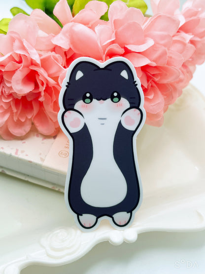 Long Cats Vinyl Sticker