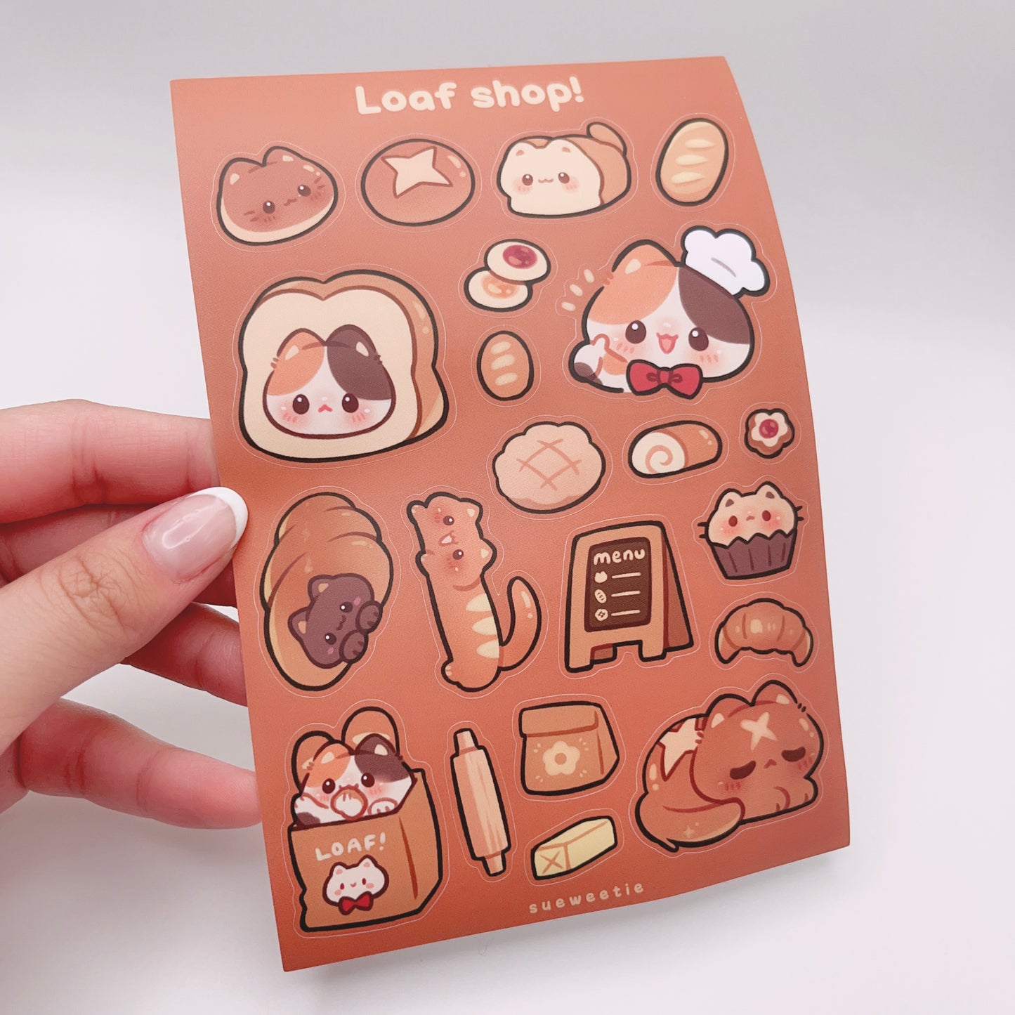 Loaf Shop Sticker Sheet