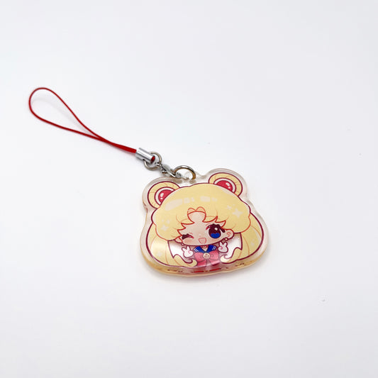 Sailor Moon Usagi 1.5" Glitter Mini Charms
