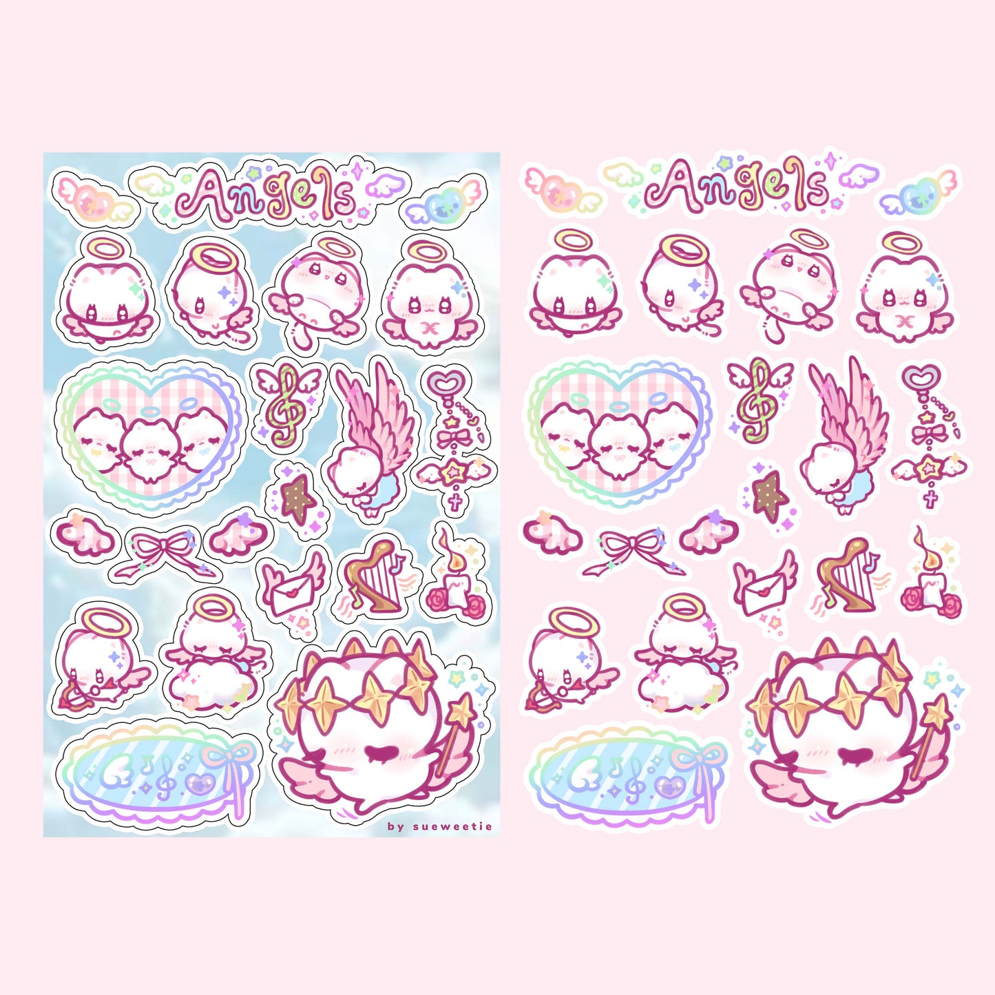 Angels Sticker Sheet