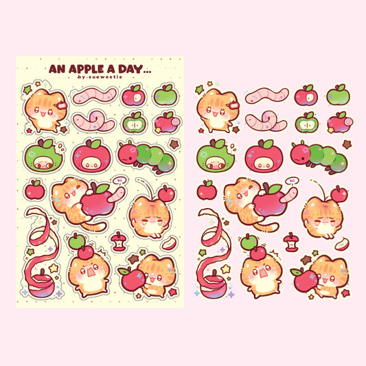 Apples Sticker Sheet